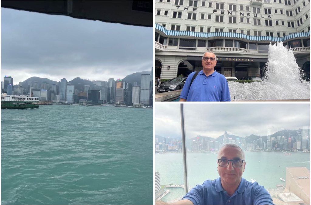 Arrivée à Hong Kong